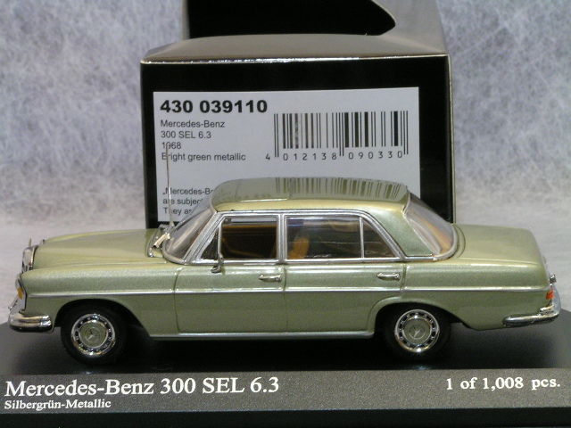 ミニチャンプス 1/43 メルセデス ベンツ ( W106 / 300SEL