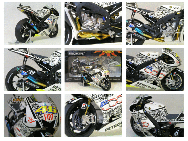 MINICHAMPS yamaha YZR-M1 2010 1/12 MINICHAMPS YAMAHA Yzr Tech 3