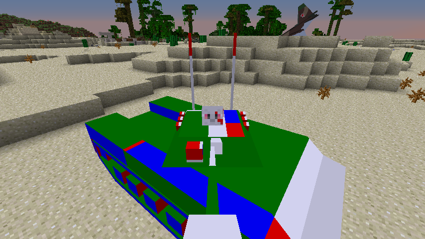 Minecraft 気になる戦闘車両 自作パック Extrazero8のマイクラブログ