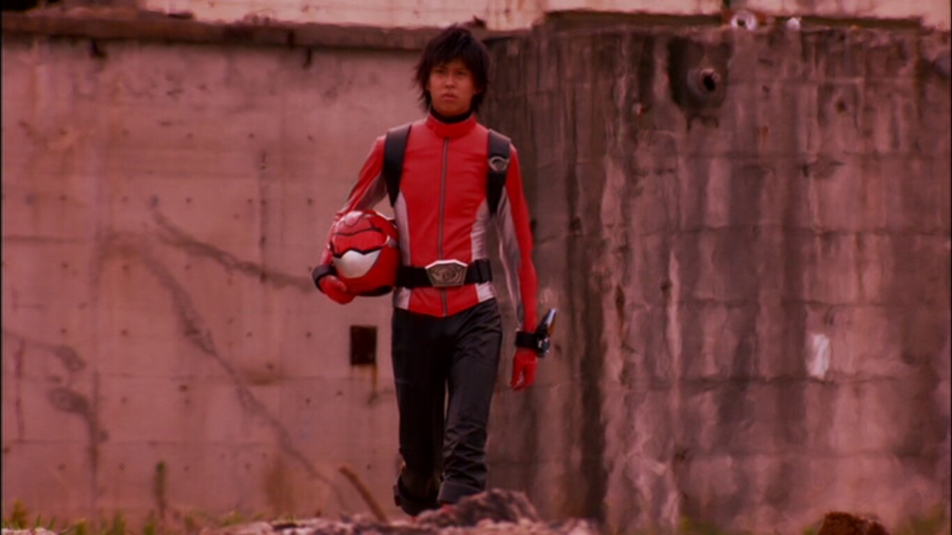 希少】ゴーバスターズ レッドバスター 1/1面 観賞用 メカに定評