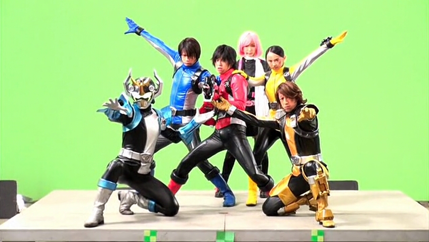 マスクオフ in メイキング : 戦隊ヒーローの〇〇