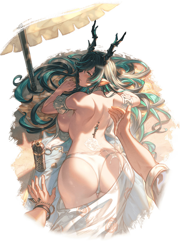 【グラブル】水着ハイラ、解放イラストがすごい