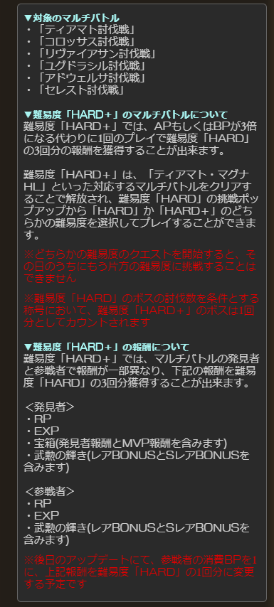 グラブル まとめて島hardことhard がついに実装 3回分の報酬が1度にまとめられ快適な日課生活が ミニゴブ速報 グラブルまとめ