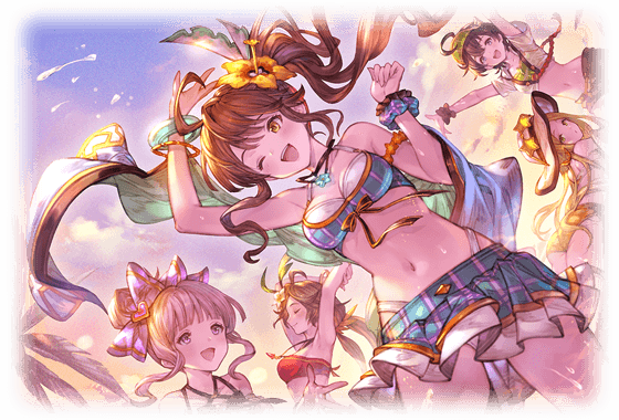 グラブル 浴衣ジークフリート 水着クロエ 水着ディアンサにexposeが本日追加 スキン Pose切り替えより新たな見た目が利用可能に ミニゴブ速報 グラブルまとめ