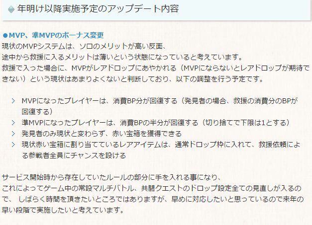 グラブル 改善 改悪 過去に予告されていたマルチのmvpシステム改善内容が話題に ミニゴブ速報 グラブルまとめ グラブル 改善 改悪 過去に予告されていたマルチのmvpシステム改善内容が話題に ミニゴブ速報 グラブルまとめ