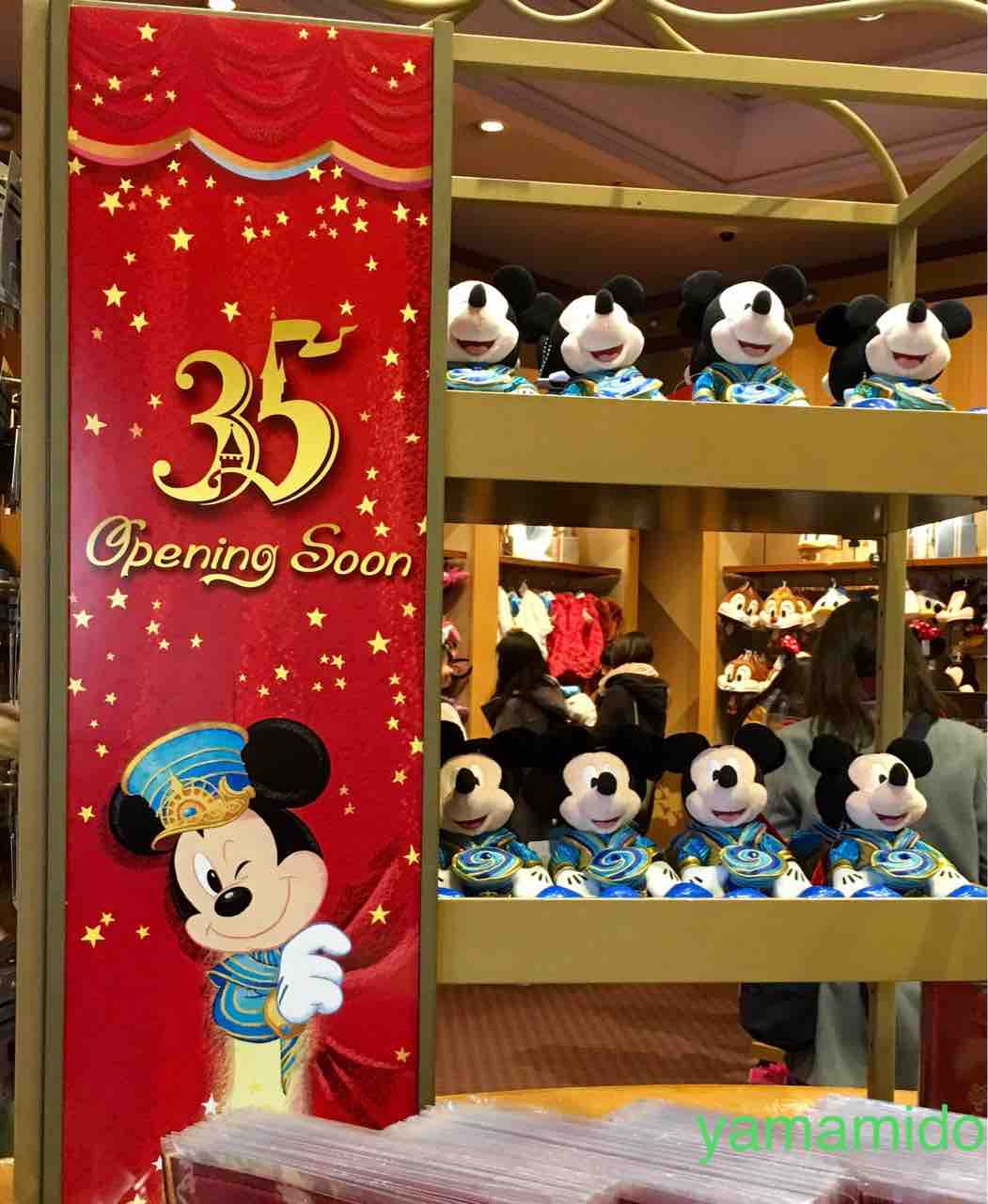 ディズニーリゾート35周年 オープニングスーンのグッズ紹介 グリーン娘のblog