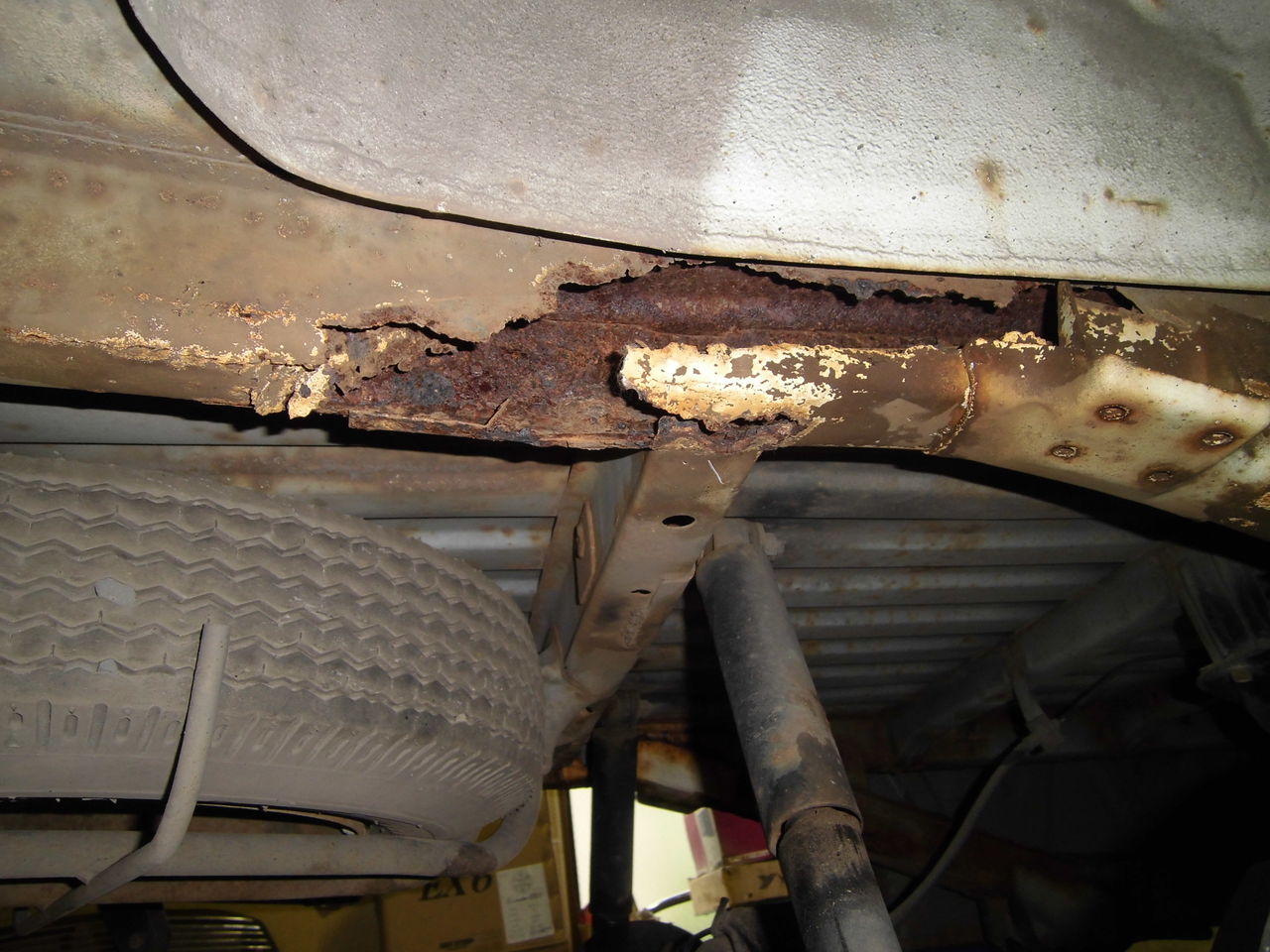 サニトラ フレーム修理 ミニ修理 車検 Minimonsterのブログ 工場での出来事 長野