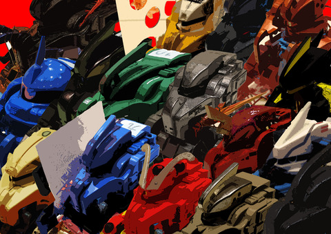 大人大会のロボット