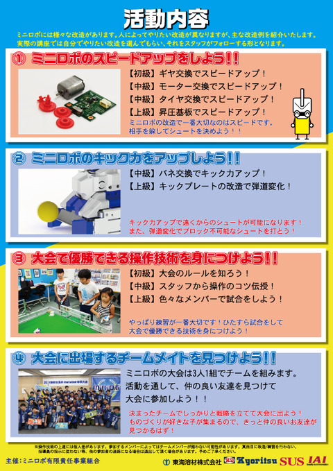 ミニロボ塾裏