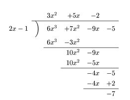 整式の割り算を Latex で書いてみた 秋田の平凡な日々 整式の割り算を Latex で書いてみた 秋田の平凡な日々