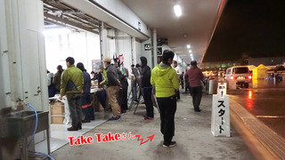 受付を撮影していたTake Takeさん