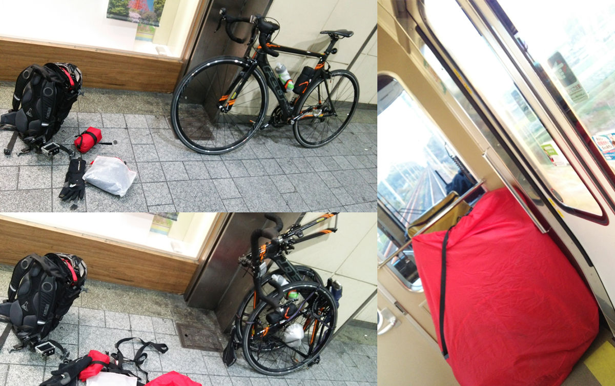 ベックオンライド in 和歌山 初のロードでロングライド : ミニベロで 
