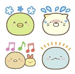すみっコぐらしって すみっコぐらし まんまるすみっコ登場 Line絵文字2 とってもカワイイ絵文字の第2弾 再掲載です