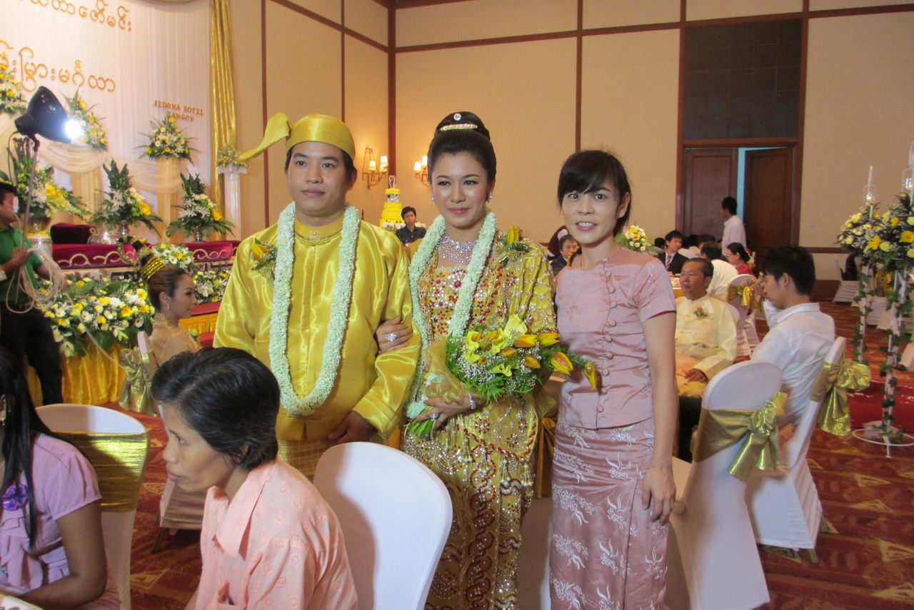 ミャンマー式結婚式 : ♪ ～ My Life in MYANMAR