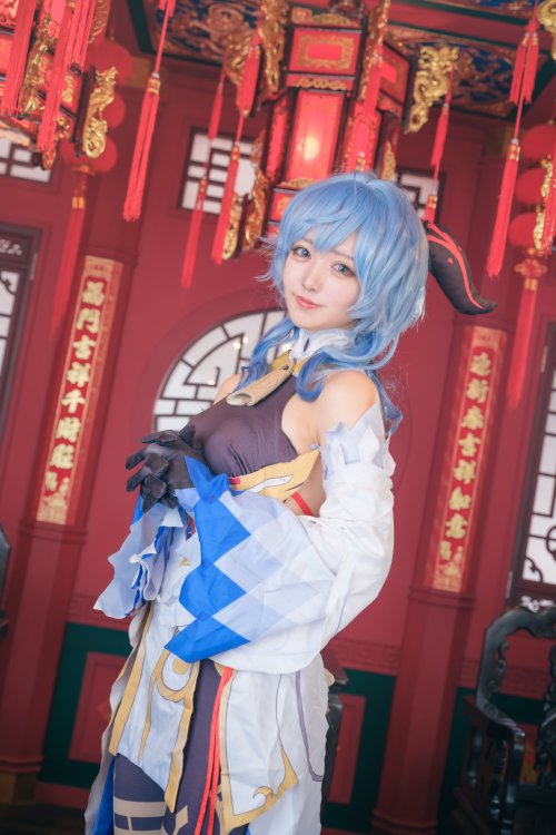 おさかな さんはtwitterを使っています Cos 原神 甘雨 帝君のご加護と 良い夢が訪れますように コスプレハンター