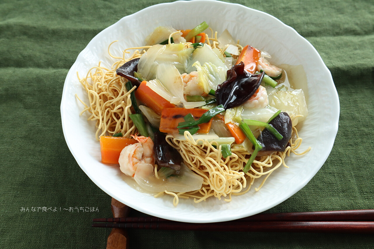 野菜不足解消 野菜たっぷりのあんかけバリそば ぐんまクッキングアンバサダー ｐｒ みんなで食べよ おうちごはん Powered By ライブドアブログ