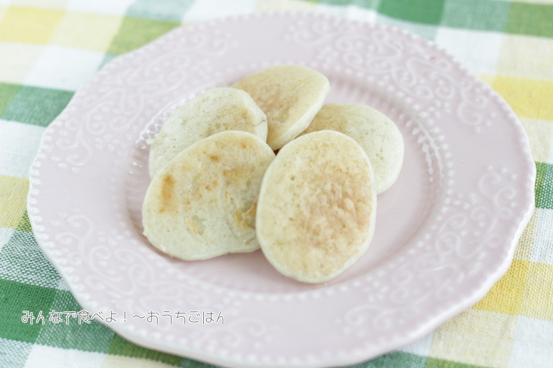 離乳食後期から 豆乳バナナパンケーキ 乳製品 卵 小麦粉不使用レシピ みんなで食べよ おうちごはん Powered By ライブドアブログ