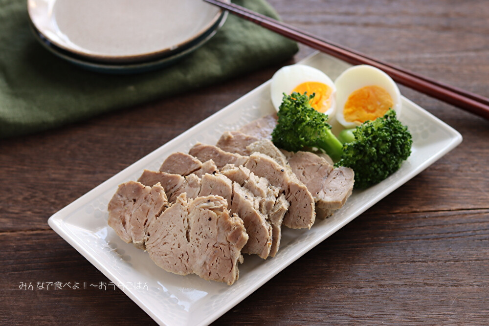 下茹でしたら漬けるだけ 漬け込み煮豚 旨塩にんにくだれ みんなで食べよ おうちごはん Powered By ライブドアブログ