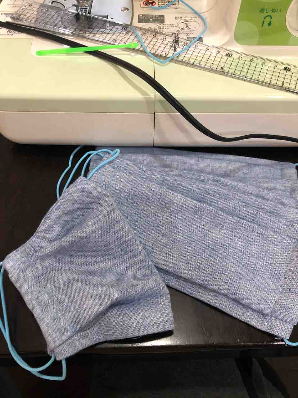 直線縫いだけでできる プリーツマスク作ってました みんなで食べよ おうちごはん Powered By ライブドアブログ