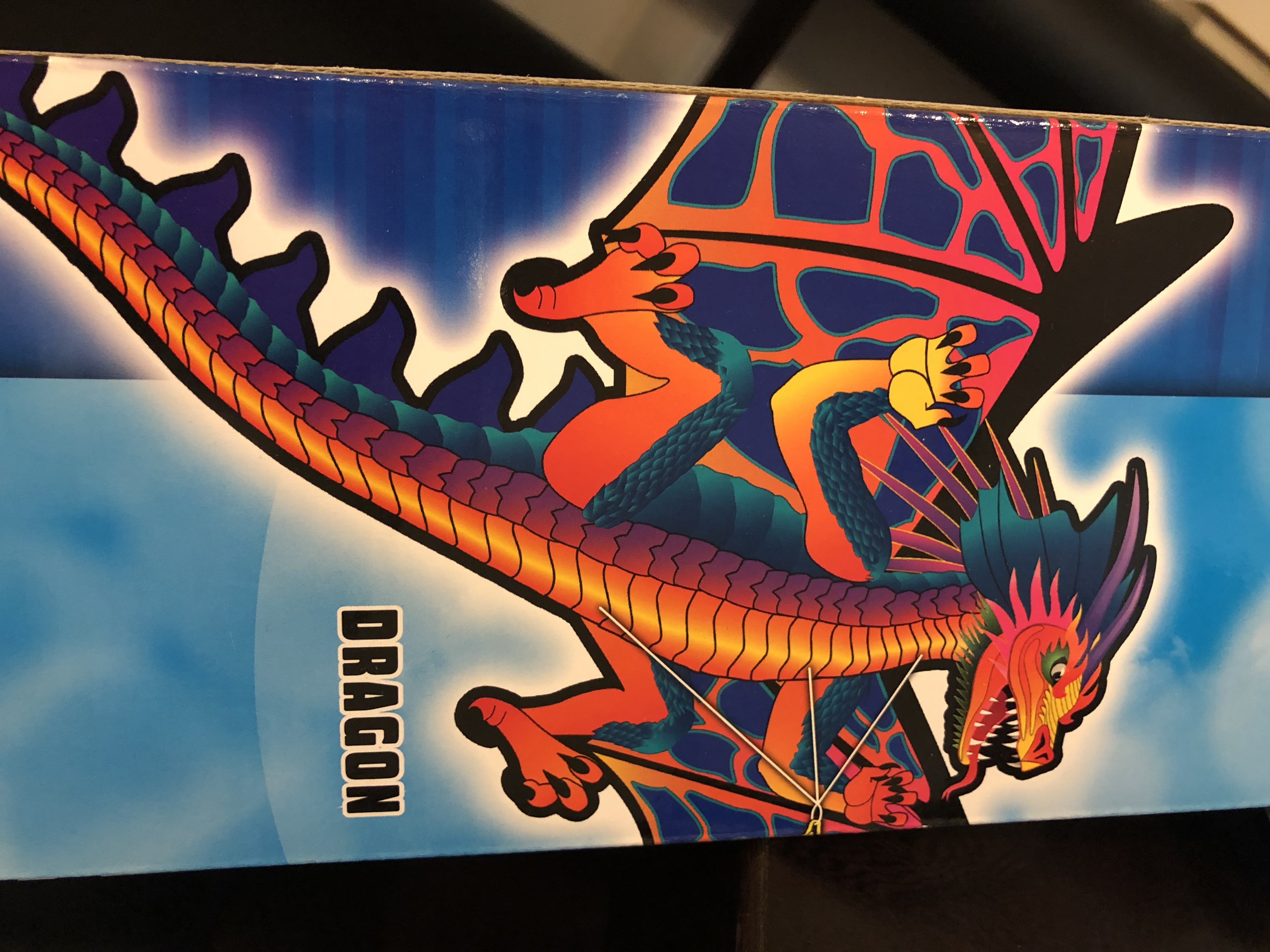 2メートルのでっかいドラゴンの凧で凧上げしてきたよ～！☆コストコ