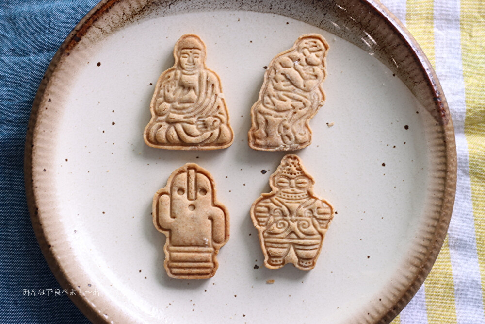 クッキー型　はにわ　埴輪　歴史　ヒストリー　土器　キャラクター　博物館　セリア