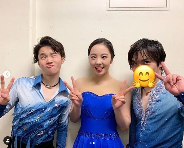 本田真凜がアへ顔ダブルピース画像インスタにあげてるんだが