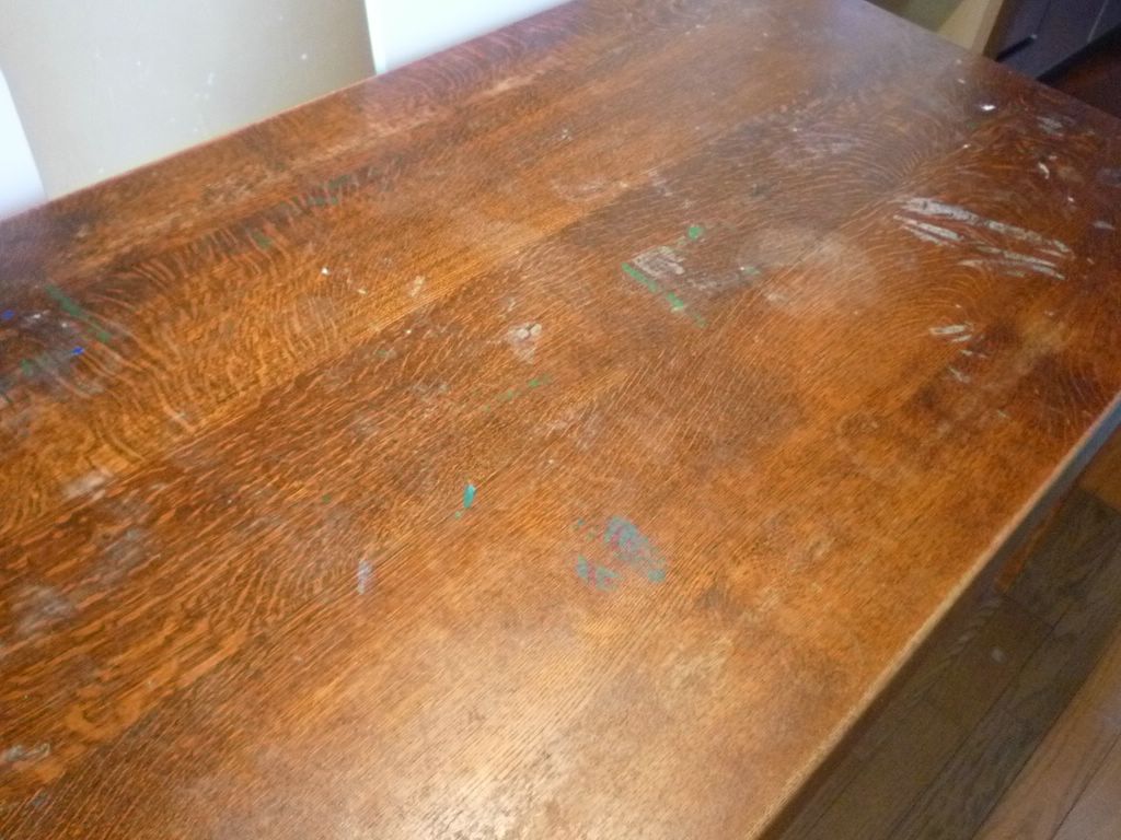 テーブル よみがえる塗装の手直し みんなの生活を設計する こじょうまさあきのblog