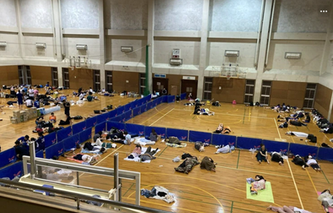 熊本の避難所