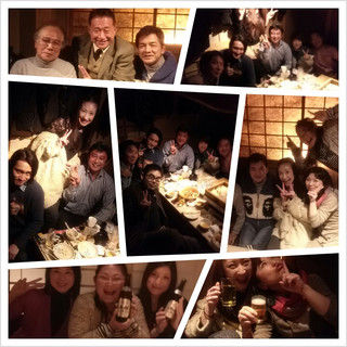 手力プロダクション忘年会 たむらもとこのもともこもあり