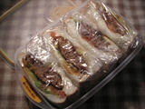 ハンバーグサンド