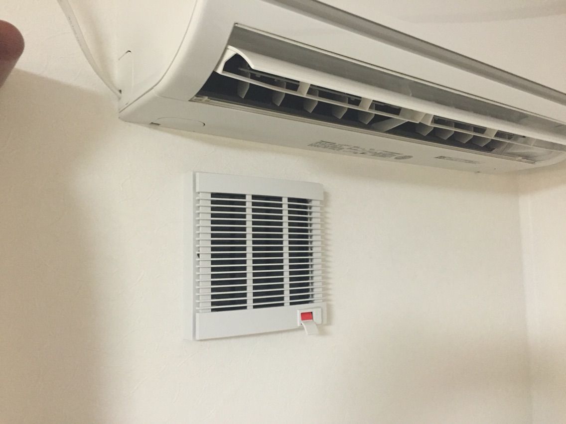 パナホームの自然換気口を交換しました らすぼしゅの物欲ブログ
