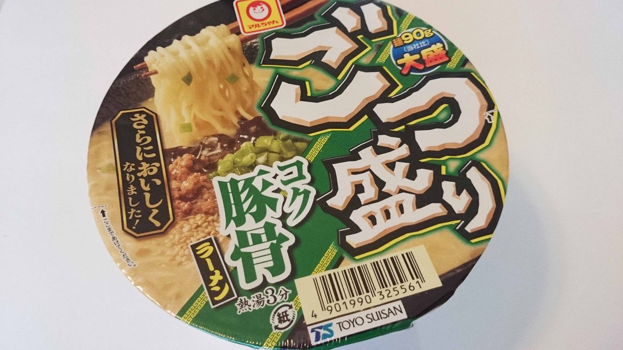 マルちゃん ごつ盛りコク豚骨 今週のカップめん Daily Life マルちゃん ごつ盛りコク豚骨 今週のカップめん Daily Life