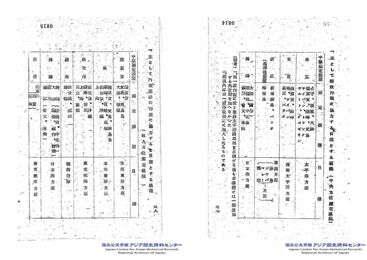 8 日本無線史分の電探追加資料 Japanese Army Radarに記載なし 日本帝国陸海軍電探開発史