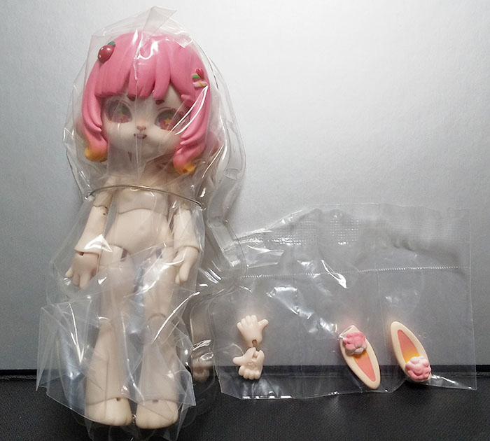 ハートポケットバニーガウン　ピンク bonnieバニー スウィートハートパーティ 開封しました