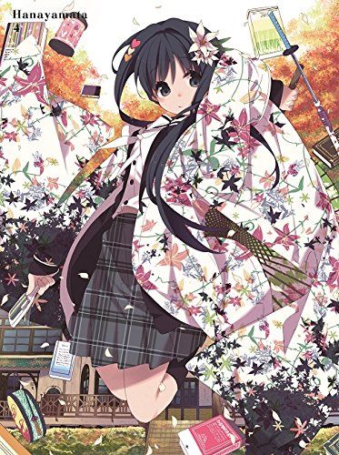 ハナヤマタ 円盤4巻のジャケットは西御門 多美 事 タミお姉ちゃん ドミオ ネレの 危機一髪4
