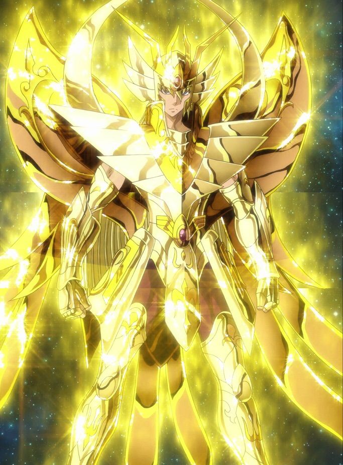 シャカとデスマスクの神聖衣 封印解除