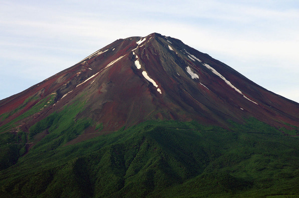 河口湖より富士山