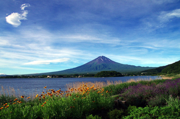 大石公園より富士山
