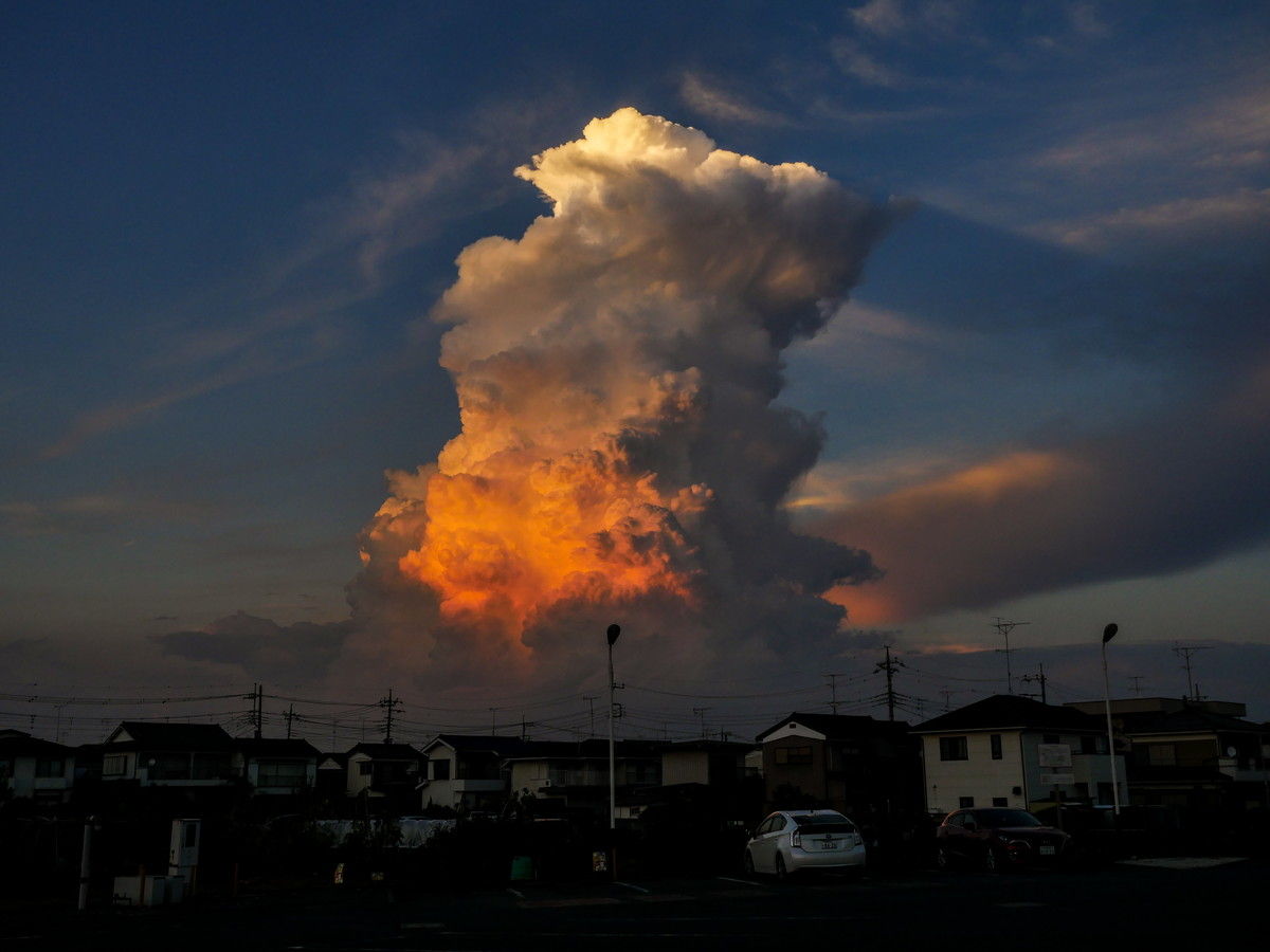 これぞ入道雲 山森 浪漫