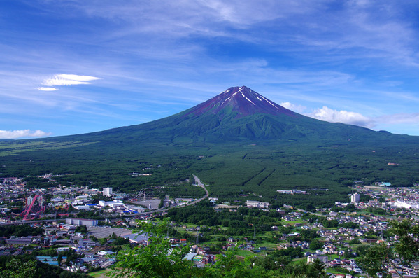 天上山より富士山