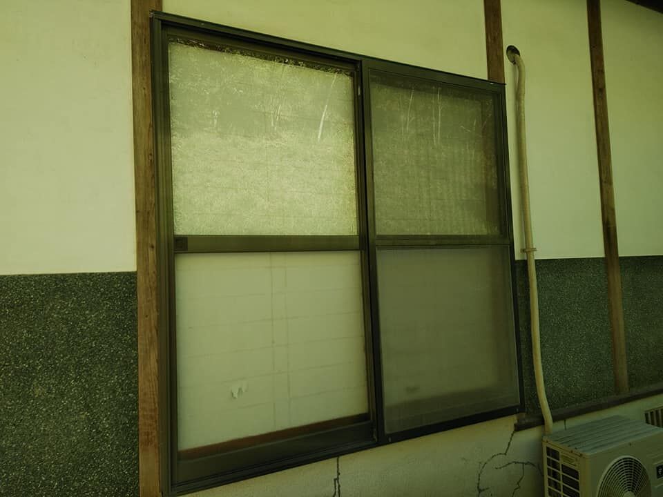 窓シャッター 面格子 防犯ガラス取付取替工事 きくちの かまや