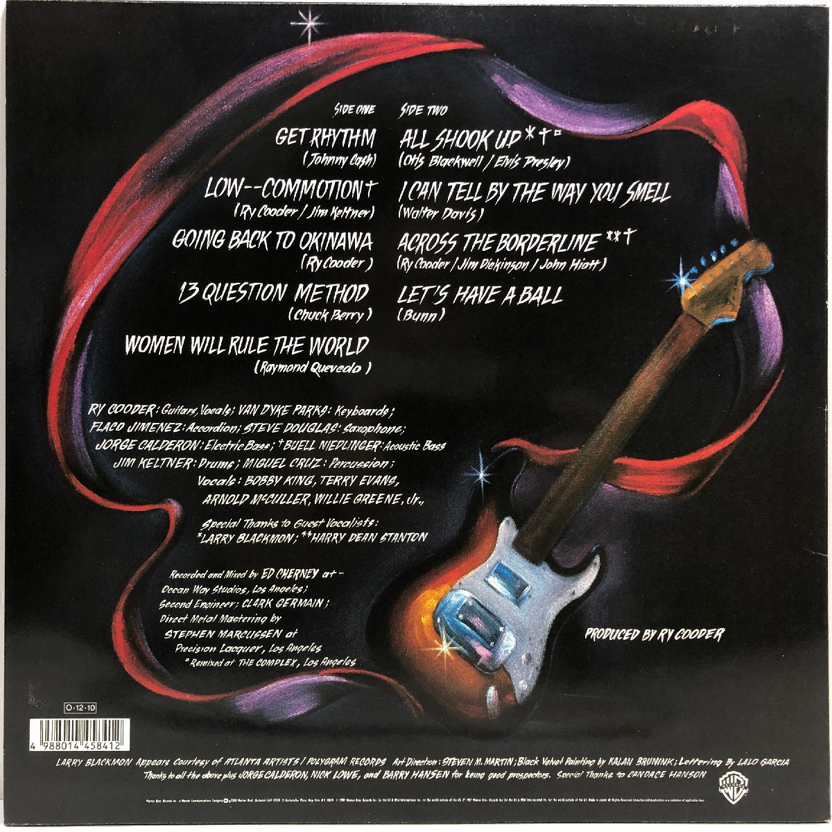 クーダーキャスターに歴史あり : スライド・バラダイス／RY COODER大研究！