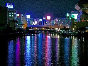 道頓堀西夜景