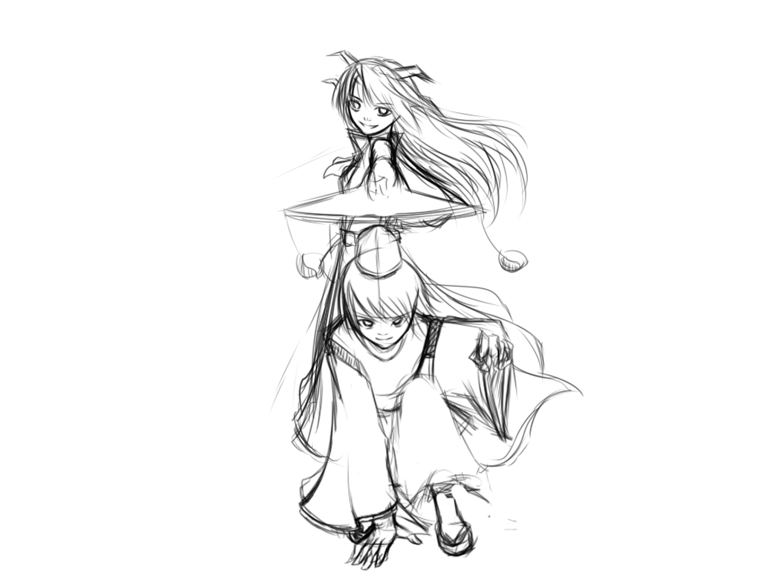 東方旧作のキャラを描いてみた シンギョク Edenの休日 東方旧作のキャラを描いてみた シンギョク Edenの休日