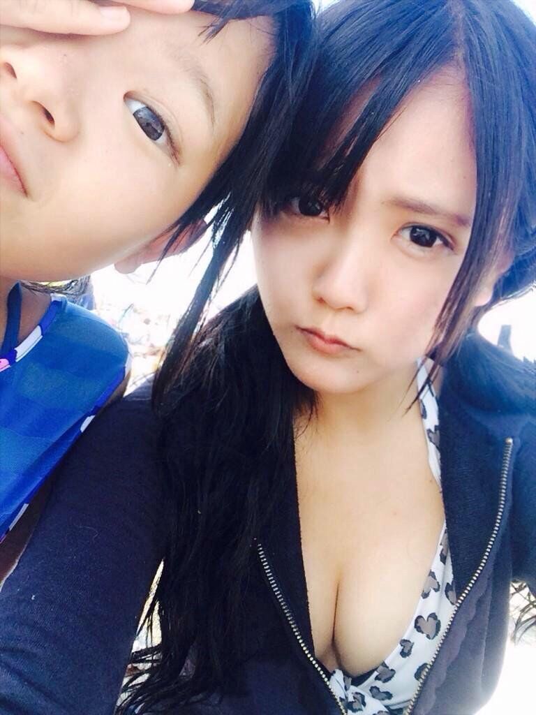 画像 中学時代こういうおっぱいデカい色白ヤンキー女っておったよなwwww ミラクルミルク