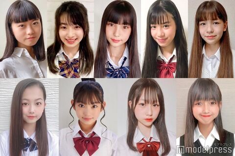 日本一かわいい女子中学生 ファイナリスト9人が決定 画像あり ミラクルミルク