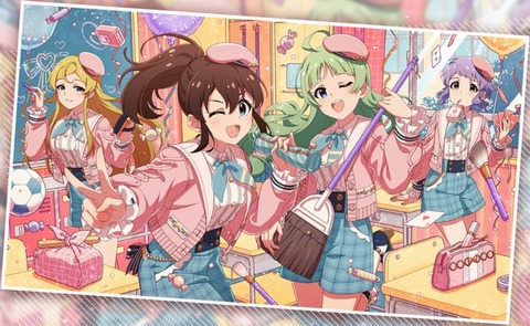 【ミリシタ】イベント『ハピピス♡』開演!!　みんなの反応は👀　『衣装購入』に「クロリス・パレシア」追加!!