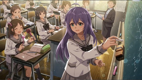 【ミリシタ】杏奈ちゃんの通う学校は女子校だった?のサムネイル