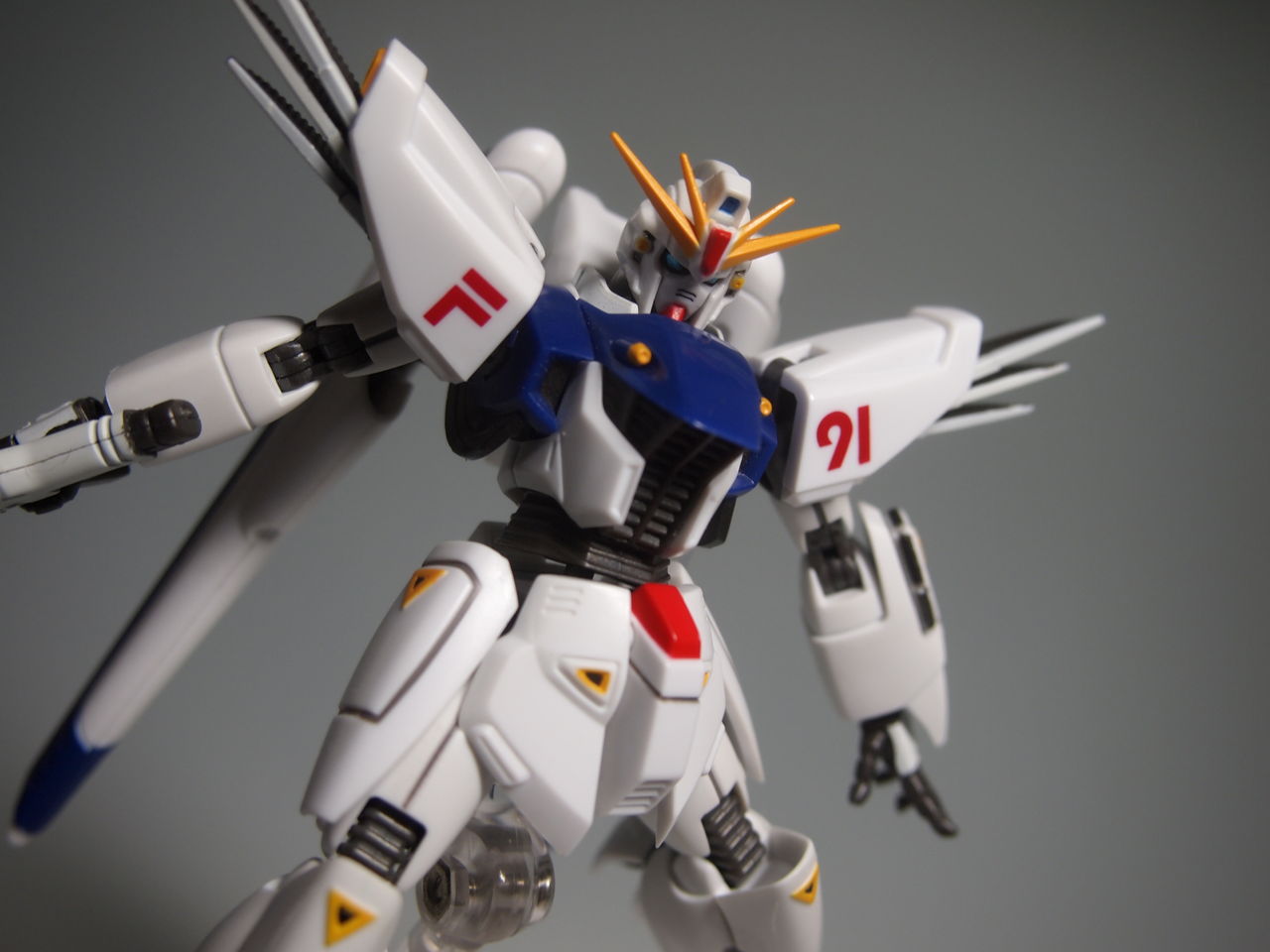 Robot魂 ガンダムf91 バイクとカメラとガンダムと