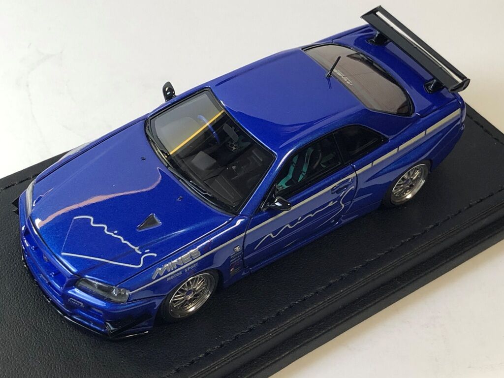 1/43 イグニッションモデル 日産スカイラインGT-R(R34) Mine's